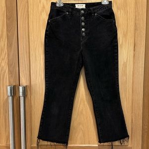 We The Free • crop black denim